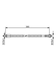 BOSCH 1987476949 FLESSIBILE DEL FRENO