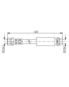 BOSCH 1987476994 FLESSIBILE DEL FRENO