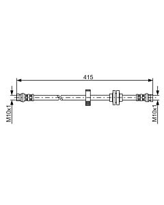 BOSCH 1987476999 FLESSIBILE DEL FRENO