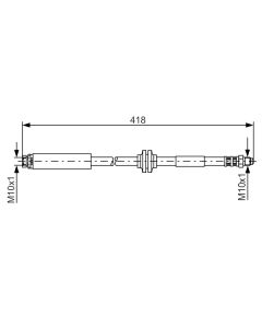 BOSCH 1987481058 FLESSIBILE DEL FRENO