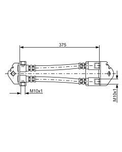 BOSCH 1987481072 FLESSIBILE DEL FRENO