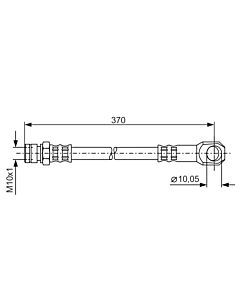 BOSCH 1987481094 FLESSIBILE DEL FRENO
