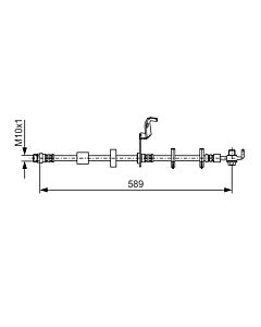 BOSCH 1987481102 FLESSIBILE DEL FRENO