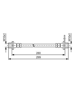 BOSCH 1987481440 FLESSIBILE DEL FRENO