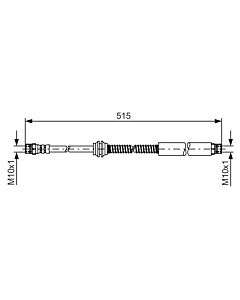 BOSCH 1987481447 FLESSIBILE DEL FRENO
