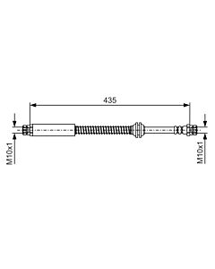 BOSCH 1987481459 FLESSIBILE DEL FRENO