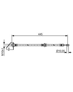 BOSCH 1987481497 FLESSIBILE DEL FRENO