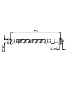 BOSCH 1987481645 FLESSIBILE DEL FRENO