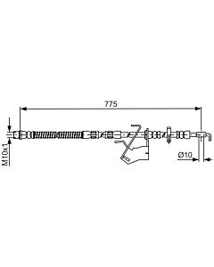 BOSCH 1987481685 FLESSIBILE DEL FRENO