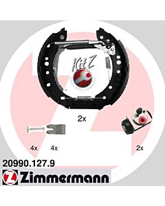 ZIMMERMANN 209901279 KIT GANASCE FRENO
