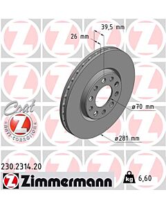 ZIMMERMANN 230231420 DISCO FRENO