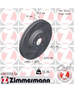 ZIMMERMANN 400555554 DISCO FRENO