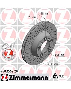 ZIMMERMANN 460156220 DISCO FRENO