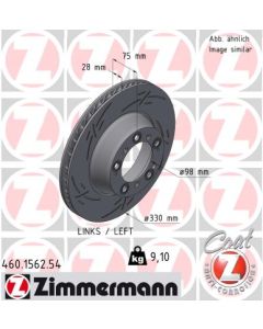 ZIMMERMANN 460156254 DISCO FRENO