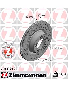 ZIMMERMANN 460157920 DISCO FRENO