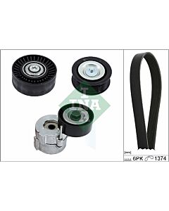 INA 529041710 KIT CINGHIE POLY-V