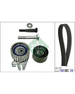INA 530062210 KIT CINGHIE DENTATE