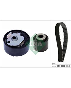 INA 530085610 KIT CINGHIE DENTATE
