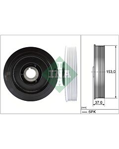 INA 544005810 PULEGGIA CINGHIA, ALBERO A GOMITI