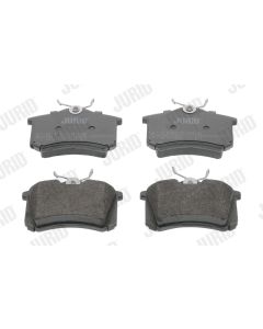 JURID 571906D KIT PASTIGLIE FRENO, FRENO A DISCO