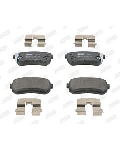 JURID 572604J KIT PASTIGLIE FRENO, FRENO A DISCO