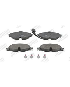 JURID 573390J KIT PASTIGLIE FRENO, FRENO A DISCO