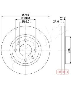 ASHIKA 60000632C DISCOFRENO