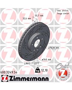 ZIMMERMANN 600324954 DISCO FRENO