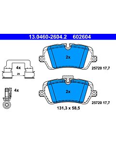 ATE 13046026042 KIT PASTIGLIE FRENO, FRENO A DISCO