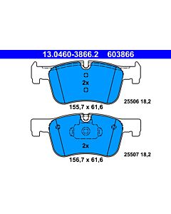 ATE 13046038662 KIT PASTIGLIE FRENO, FRENO A DISCO