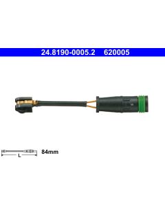 ATE 24819000052 CONTATTO SEGNALAZIONE, USURA PAST. FRENO/MAT. D'ATTRITO