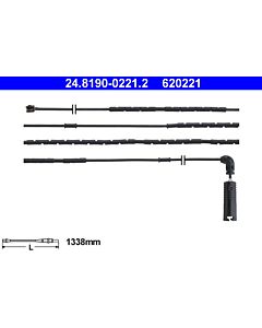ATE 24819002212 CONTATTO SEGNALAZIONE, USURA PAST. FRENO/MAT. D'ATTRITO