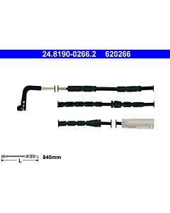 ATE 24819002662 CONTATTO SEGNALAZIONE, USURA PAST. FRENO/MAT. D'ATTRITO
