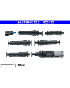 ATE 24819003122 CONTATTO SEGNALAZIONE, USURA PAST. FRENO/MAT. D'ATTRITO