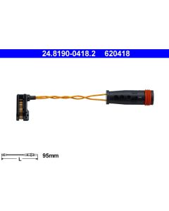 ATE 24819004182 CONTATTO SEGNALAZIONE, USURA PAST. FRENO/MAT. D'ATTRITO