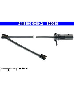 ATE 24819009892 CONTATTO SEGNALAZIONE, USURA PAST. FRENO/MAT. D'ATTRITO