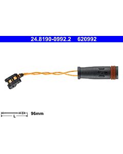 ATE 24819009922 CONTATTO SEGNALAZIONE, USURA PAST. FRENO/MAT. D'ATTRITO