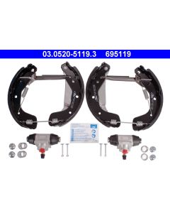ATE 03052051193 KIT GANASCE FRENO