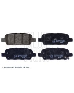 BLUE PRINT ADN142137 KIT PASTIGLIE FRENO, FRENO A DISCO