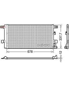DENSO DCN02001 CONDENSATORE, CLIMATIZZATORE
