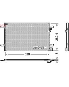 DENSO DCN02037 CONDENSATORE, CLIMATIZZATORE