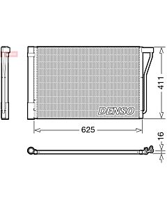 DENSO DCN05022 CONDENSATORE, CLIMATIZZATORE