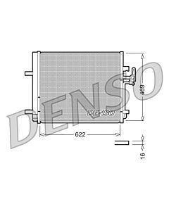 DENSO DCN10016 CONDENSATORE, CLIMATIZZATORE