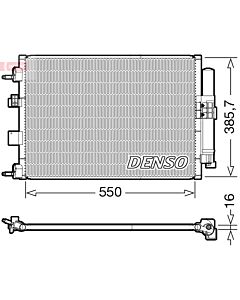 DENSO DCN10046 CONDENSATORE, CLIMATIZZATORE