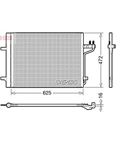 DENSO DCN10047 CONDENSATORE, CLIMATIZZATORE