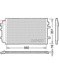 DENSO DCN12005 CONDENSATORE, CLIMATIZZATORE