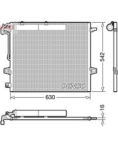 DENSO DCN17057 CONDENSATORE, CLIMATIZZATORE