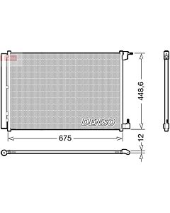 DENSO DCN17060 CONDENSATORE, CLIMATIZZATORE