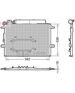 DENSO DCN17065 CONDENSATORE, CLIMATIZZATORE