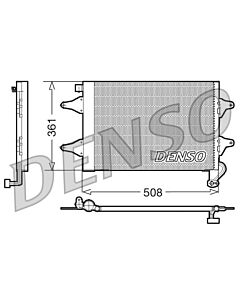 DENSO DCN27004 CONDENSATORE, CLIMATIZZATORE